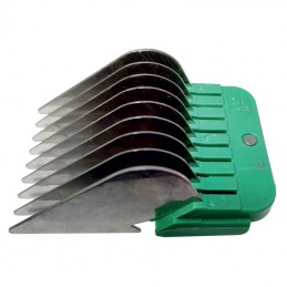STAINLESS STEEL COMB GUIDES - USABLE WITH 9-2 mm AND 10-1,5 mm BLADE - 22 mm -T025-22-AGC-CREATION