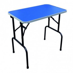 FOLDING TABLE 120 X 60 CM HEIGHT 66cm - BLUE -MZ120BB-AGC-CREATION