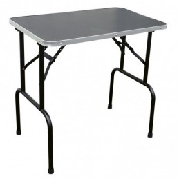 FOLDING TABLE 76 x 46 CM HEIGHT 95cm - BLACK -MZ76BN-AGC-CREATION