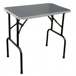 FOLDING TABLE 76 x 46 CM HEIGHT 85cm - BLACK -MZ77BN-AGC-CREATION