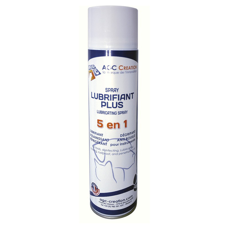 Spray Lubrifiant PLUS pour instruments AGC CREATION 400 ml -C703-AGC-CREATION