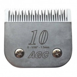 Tête de coupe n° 10 / 1,5 mm pour tondeuse toilettage -T012-AGC-CREATION