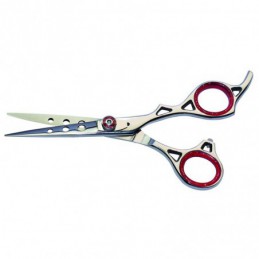 Right handed straight scissors 15 cm, with finger rest -P102-AGC-CREATION