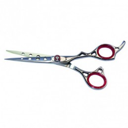 Right handed straight scissors 16 cm, with finger rest -P103-AGC-CREATION