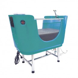 BATHTUBE ON FEET, HYDROTHERAPY + SPA - TURQUOISE -H-118T-AGC-CREATION