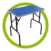 Light folding tables for dogs and cats grooming
