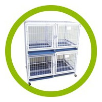 Cages de gardiennage pour les professionnels des chiens et chats