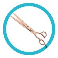 Shimizu scissors for dog grooming
